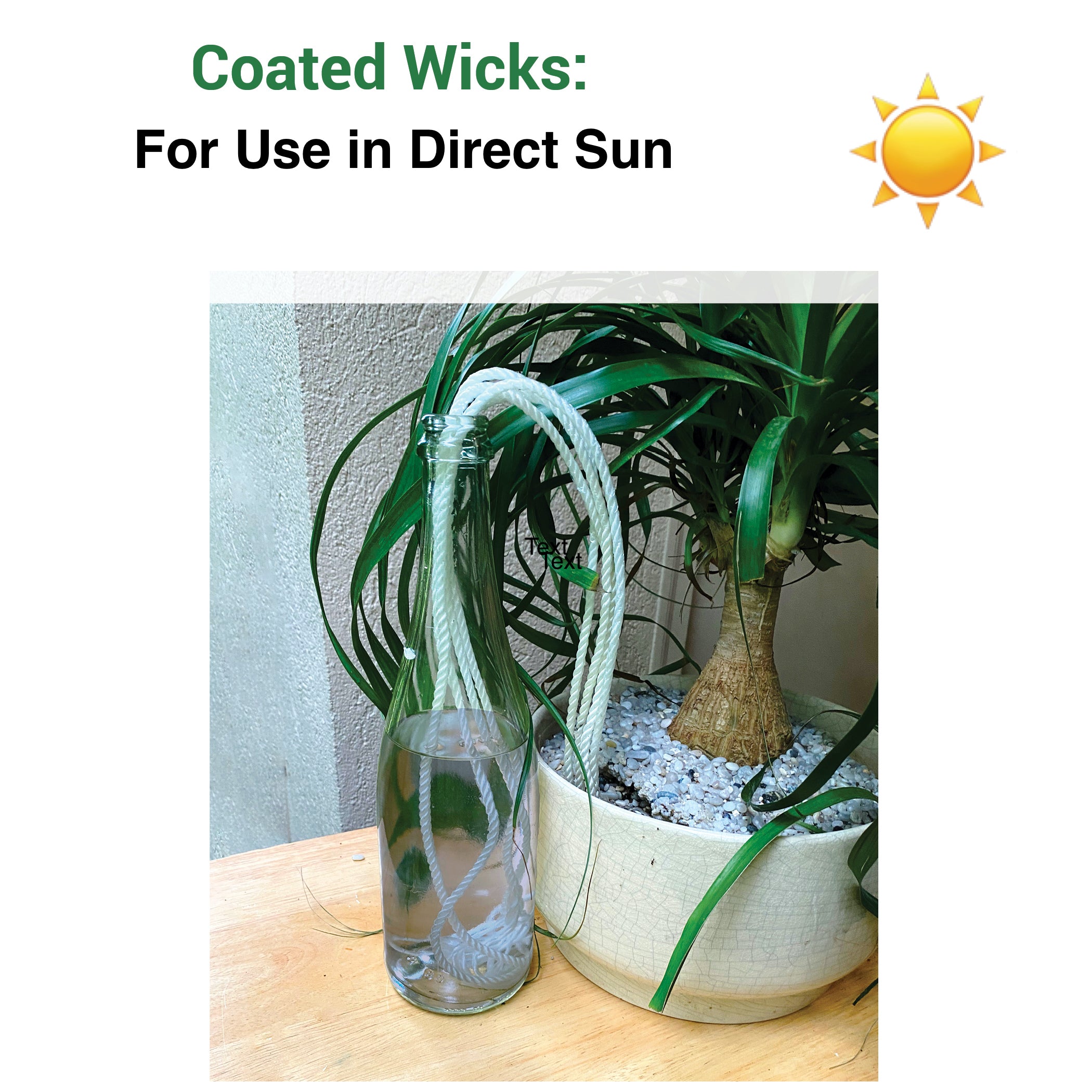 Just the Wick - Coated